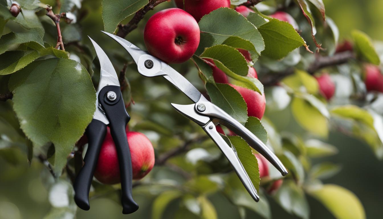 pruning crab apple trees